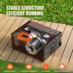 Воздушный компрессор Vevor, 30Mpa/4500PSI, AC120V, 500W цена и информация | Компрессоры | 220.lv