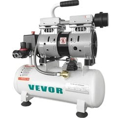 Воздушный компрессор Vevor, 9L, 550W цена и информация | Компрессоры | 220.lv