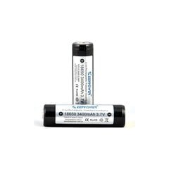 Keeppower 18650-3400mAh цена и информация | Батарейки | 220.lv