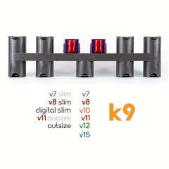 'Подходит для Dyson v7 v8 v11 v12 v15 кронштейн для хранения насадки пылесоса v10 облегченная версия расширяющееся подвесное крепление' цена и информация | Ящики для инструментов, держатели | 220.lv