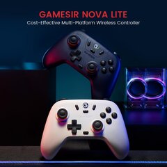 GameSir Nova Lite bezvadu kontrolieris cena un informācija | Spēļu kontrolieri | 220.lv