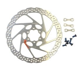 Bremžu disks velosipēdam, 180mm, Shimano Deore cena un informācija | Citas velosipēdu rezerves daļas | 220.lv