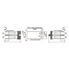 GLOBUS Комплект напольных плит из быстрорежущей стали 140x40x4Z H16-29 мм цена и информация | Фрезы | 220.lv