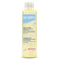 Attīroša ķermeņa un sejas eļļa Dexeryl Cleansing Oil, 200 ml cena un informācija | Dušas želejas, eļļas | 220.lv