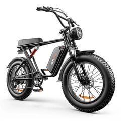 Elektriskais velosipēds Emoko C91 20'' 17.5ah, melns cena un informācija | Elektrovelosipēdi | 220.lv