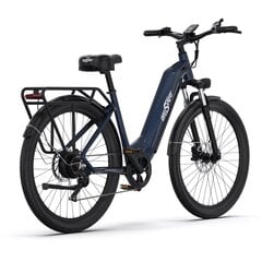 Elektriskais velosipēds OneSport OT05 27,5'' ,zils cena un informācija | Elektrovelosipēdi | 220.lv