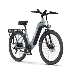 Elektriskais velosipēds OneSport OT05 27,5'' ,pelēks cena un informācija | Elektrovelosipēdi | 220.lv