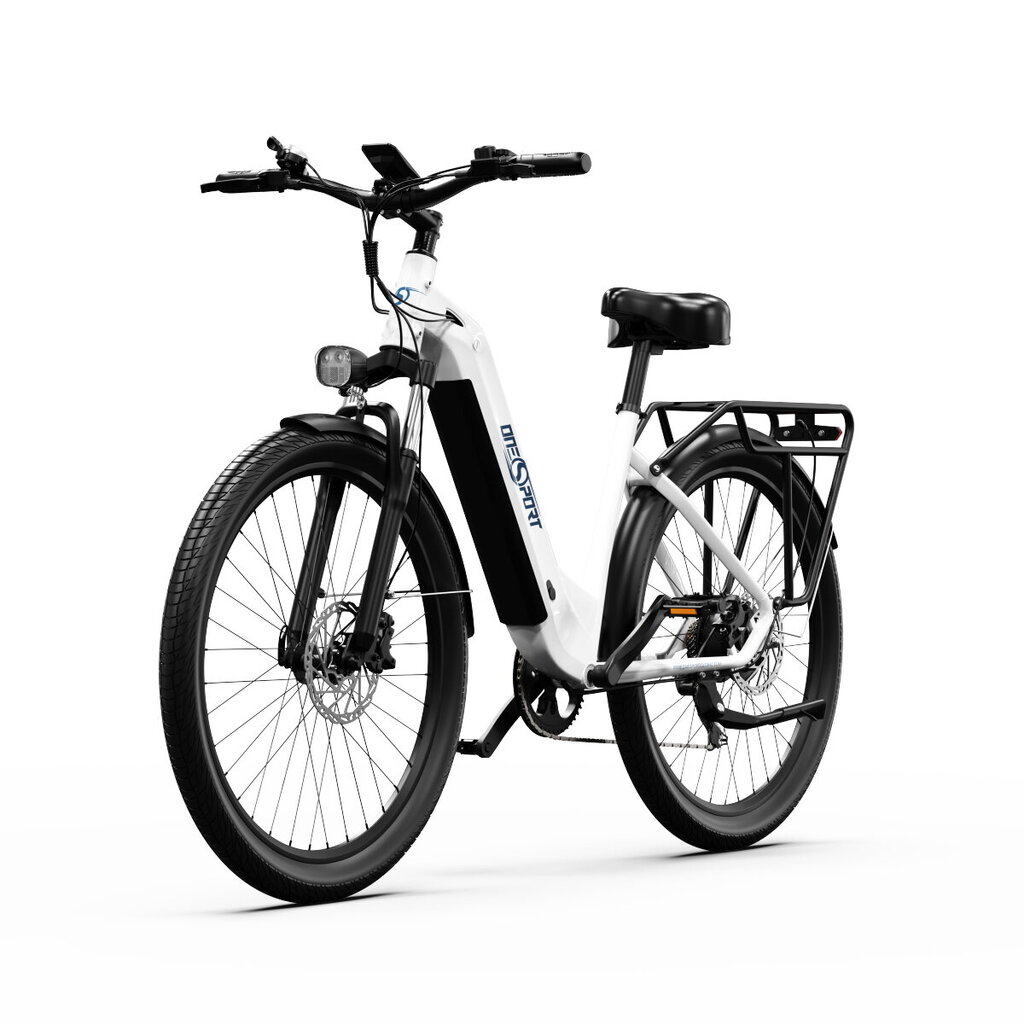 Elektriskais velosipēds Onesport OT05 27,5'', balts cena un informācija | Elektrovelosipēdi | 220.lv