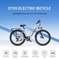 Elektriskais velosipēds Onesport OT05 27,5'', balts cena un informācija | Elektrovelosipēdi | 220.lv