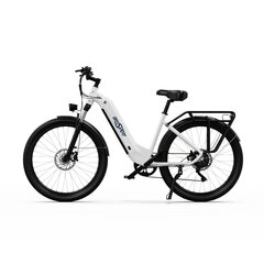 Elektriskais velosipēds Onesport OT05 27,5'', balts cena un informācija | Elektrovelosipēdi | 220.lv