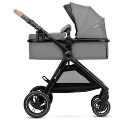 Universālie rati Kinderkraft Esme 3in1, Moonlight Grey cena un informācija | Bērnu rati | 220.lv