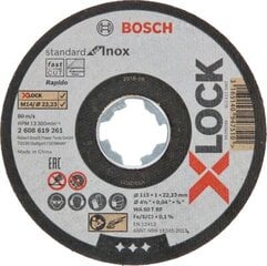 Отвертка Bosch 125x1x22,23 мм Standard Inox, X-lock цена и информация | Шлифовальные машины | 220.lv