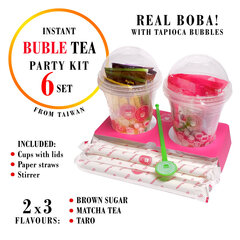 Burbuļtējas komplekts 6 personām, Boba Party Kit, O's Bubble, 6x60g cena un informācija | Tēja | 220.lv