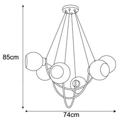 Piekaramā lampa V-2629 цена и информация | Люстры | 220.lv