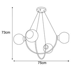 Piekaramā lampa V-2628 cena un informācija | Lustras | 220.lv