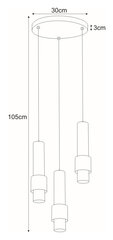 Piekaramā lampa V-4718 цена и информация | Люстры | 220.lv