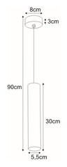 Piekaramā lampa V-4825 цена и информация | Люстры | 220.lv