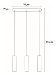 Piekaramā lampa V-4436 цена и информация | Люстры | 220.lv