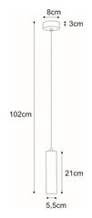 Piekaramā lampa V-4435 cena un informācija | Lustras | 220.lv