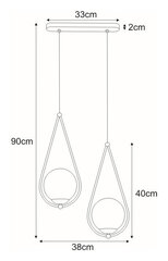 Piekaramā lampa V-4771 cena un informācija | Lustras | 220.lv