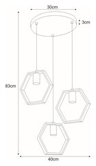 Piekaramā lampa V-4722 цена и информация | Люстры | 220.lv