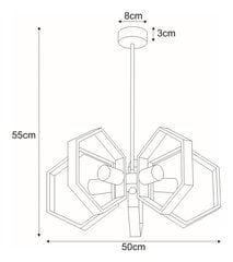 Piekaramā lampa V-4724 cena un informācija | Lustras | 220.lv