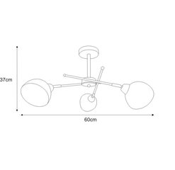 Piekaramā lampa V-JSL-1286-3-2 цена и информация | Люстры | 220.lv