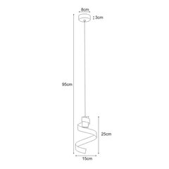 Piekaramā lampa V-4540 cena un informācija | Lustras | 220.lv