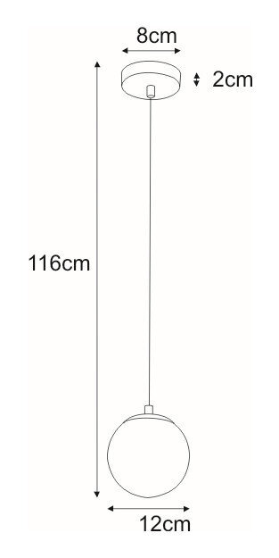 Piekaramā lampa V-8034A-1 cena un informācija | Lustras | 220.lv