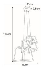 Piekaramā lampa V-4132 цена и информация | Люстры | 220.lv