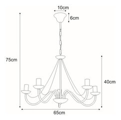 Piekaramā lampa V-3996 cena un informācija | Lustras | 220.lv