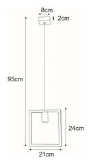 Piekaramā lampa V-4030 цена и информация | Люстры | 220.lv