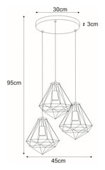 Piekaramā lampa V-4006 cena un informācija | Lustras | 220.lv