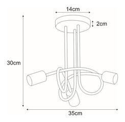 Piekaramā lampa V-3620 cena un informācija | Lustras | 220.lv