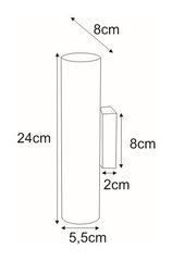 Sienas lampa V-4439 cena un informācija | Sienas lampas | 220.lv