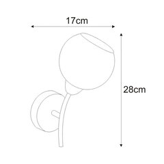 Sienas lampa V-JSL-1302/1W цена и информация | Настенные светильники | 220.lv