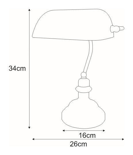 Galda lampa V-8042 cena un informācija | Galda lampas | 220.lv