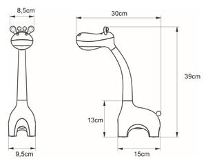 Galda lampa V-BL1601 cena un informācija | Galda lampas | 220.lv