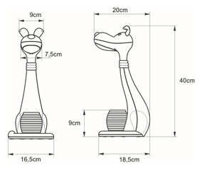 Galda lampa V-BL1607 цена и информация | Настольные лампы | 220.lv