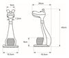 Galda lampa V-BL1607 cena un informācija | Galda lampas | 220.lv