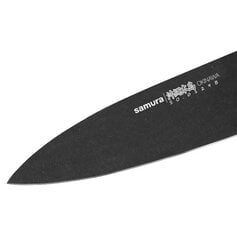 Samura Okinawa Stonewash Кухонный Deba нож 170mm из AUS 8 Японской стали 58 HRC цена и информация | Кухонные принадлежности | 220.lv