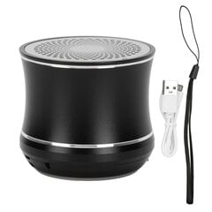 Mini Bluetooth skaļrunis IP67 ūdensizturīgs Auto Connect pārnēsājams bezvadu skaļrunis ar basu radiatoru dušas telpai velosipēda auto melns cena un informācija | Skaļruņi | 220.lv