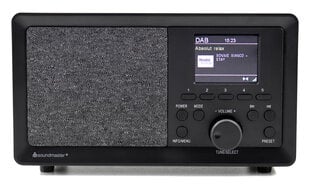 soundmaster DAB350SW Galda radio DAB+, FM USB Iek. skaļruņu kaste, Modinātājs Melns cena un informācija | Radioaparāti, modinātājpulksteņi | 220.lv