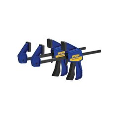 IRWIN MINI QUICK CLAMP 300mm 2 gab. цена и информация | Строительные фены | 220.lv