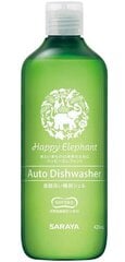 Saraya Happy Elephant mazgāšanas līdzeklis trauku mazgājamai mašīnai, 420ml cena un informācija | Trauku mazgāšanas līdzekļi | 220.lv