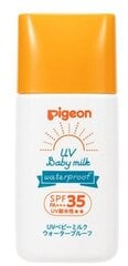 Pigeon Детское солнцезащитное молочко для лица и тела UV SPF35 30г цена и информация | Кремы от загара | 220.lv