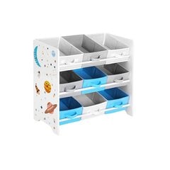 Bērnu istabas rotaļlietu plaukts 62,5 x 29,5 x 60 cm цена и информация | Полки для книг и игрушек | 220.lv