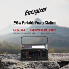 Energizer PPS300W2 Pārnēsājama enerģijas stacija cena un informācija | Barošanas avoti | 220.lv