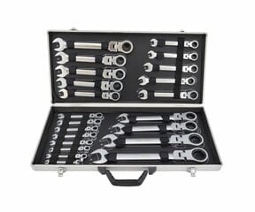 AWTOOLS FLAT-O.HEAT WRESCH/PRZEG.SET.22gab.6-32 CASE цена и информация | Механические инструменты | 220.lv