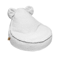 Bearly Sako Bag Bērniem MeowBaby, Teddy, 67x58x50cm, Balts cena un informācija | Sēžammaisi, klubkrēsli, pufi bērniem | 220.lv